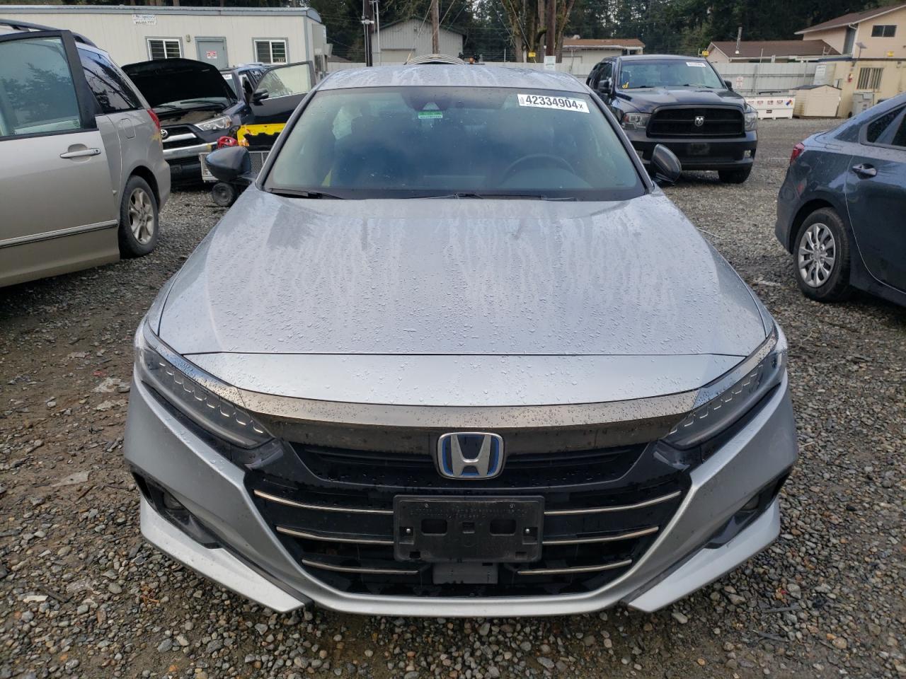 2022 HONDA ACCORD HYBRID SPORT VIN:1HGCV3F28NA28723