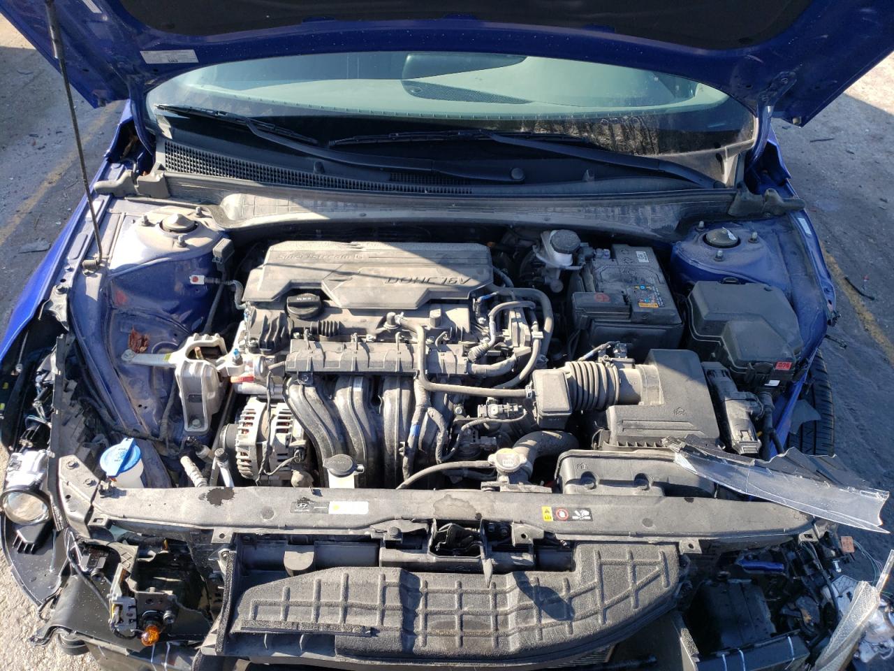 2022 HYUNDAI ELANTRA SEL VIN:KMHLS4AG6NU336256
