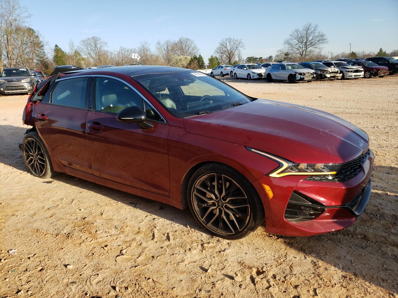 2022 KIA K5 GT VIN:5XXG44J87NG098187