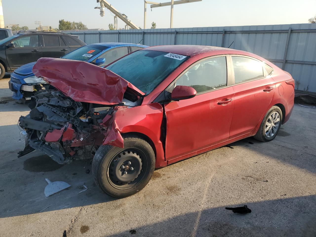 2022 HYUNDAI ACCENT SE VIN:3KPC24A60NE183237