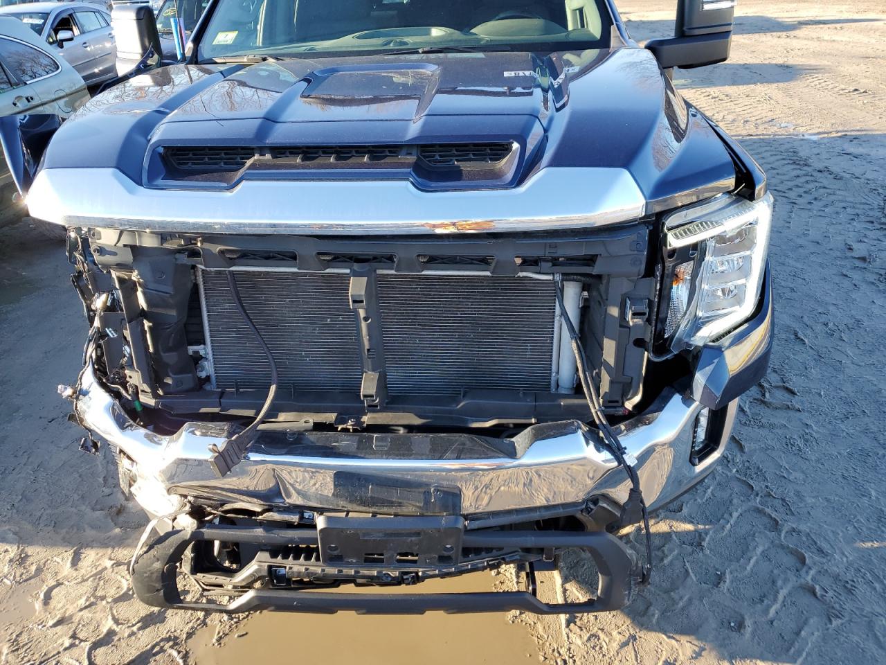 2022 GMC SIERRA K2500 SLE VIN:1GT59ME75NF322307