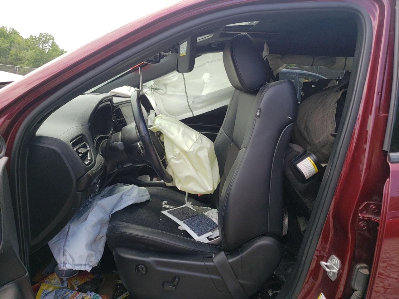 2022 DODGE DURANGO GT VIN:1C4RDJDG4NC134251