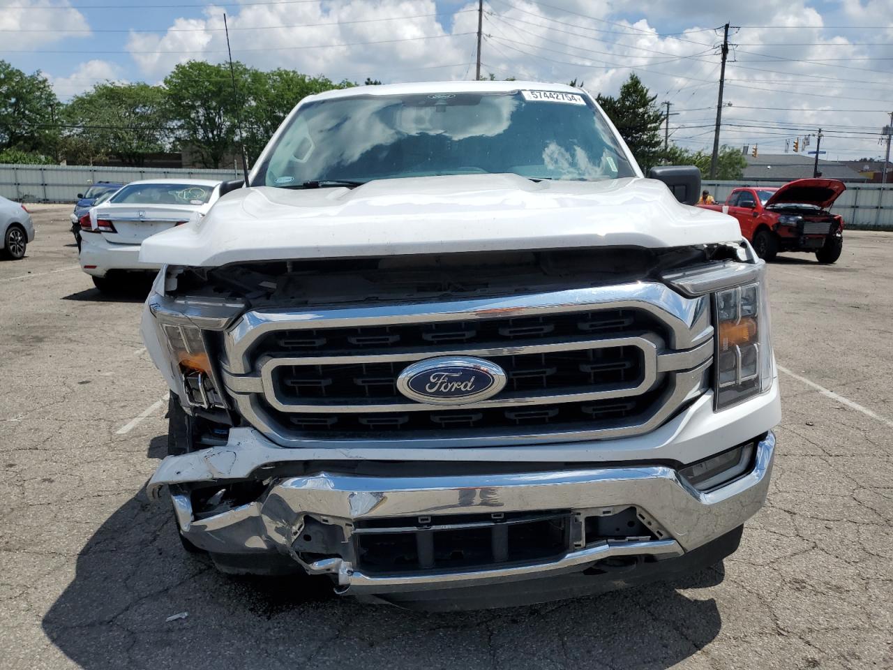 2022 FORD F150 SUPERCREW VIN:1FTEW1EP2NKD36549