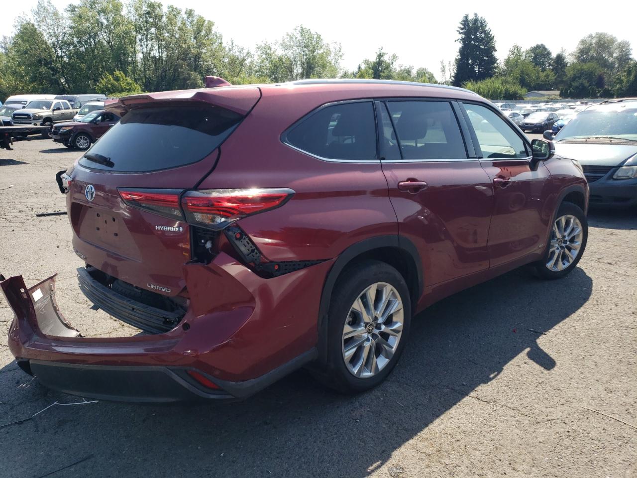 2023 TOYOTA HIGHLANDER HYBRID LIMITED VIN:5TDXBRCH5PS584952