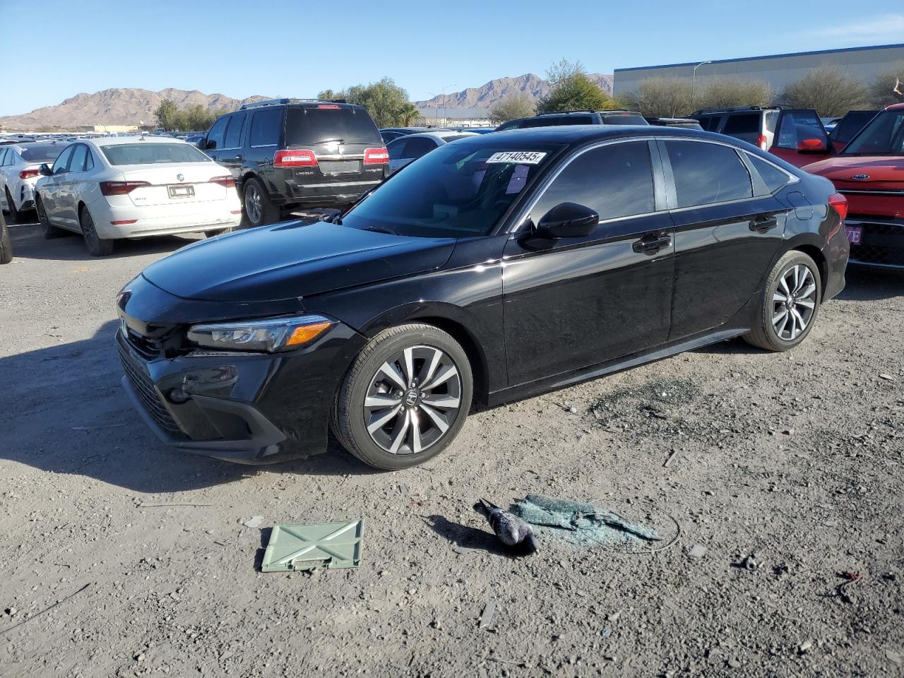 2022 HONDA CIVIC EX VIN:2HGFE1F74NH310436