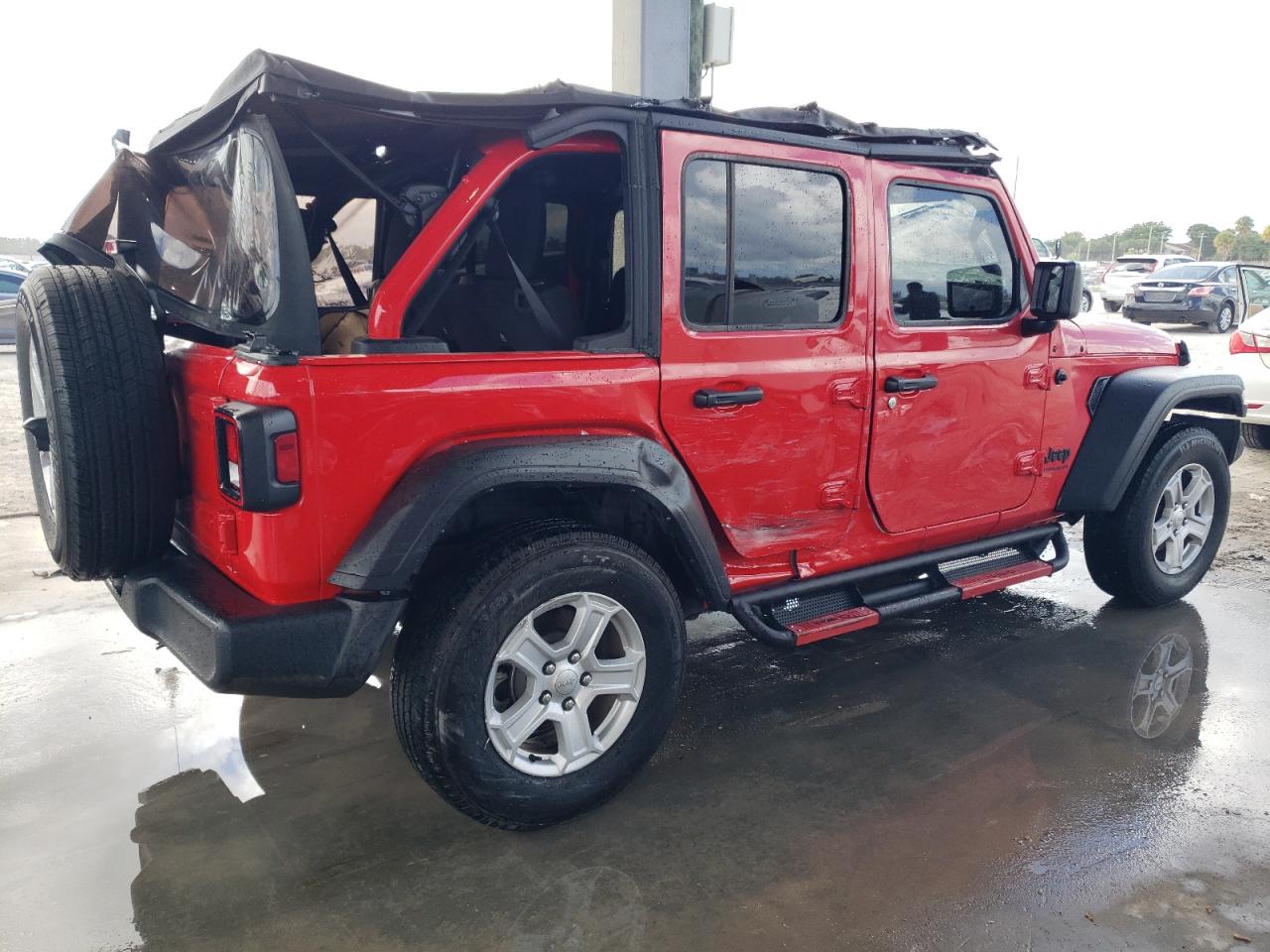 2023 JEEP WRANGLER SPORT VIN:1C4HJXDG9PW525789