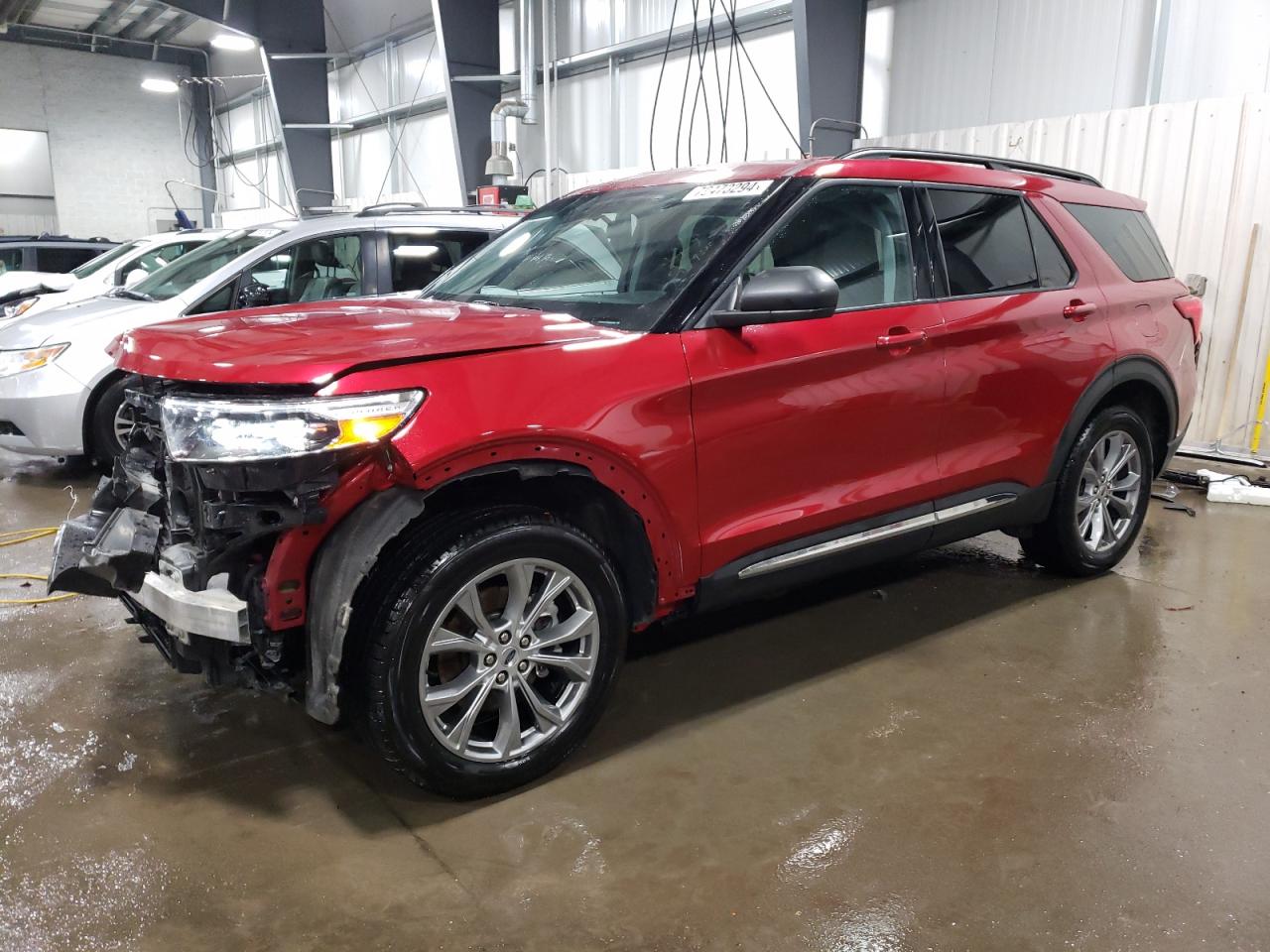 2022 FORD EXPLORER XLT VIN:1FMSK8DH9NGA69488