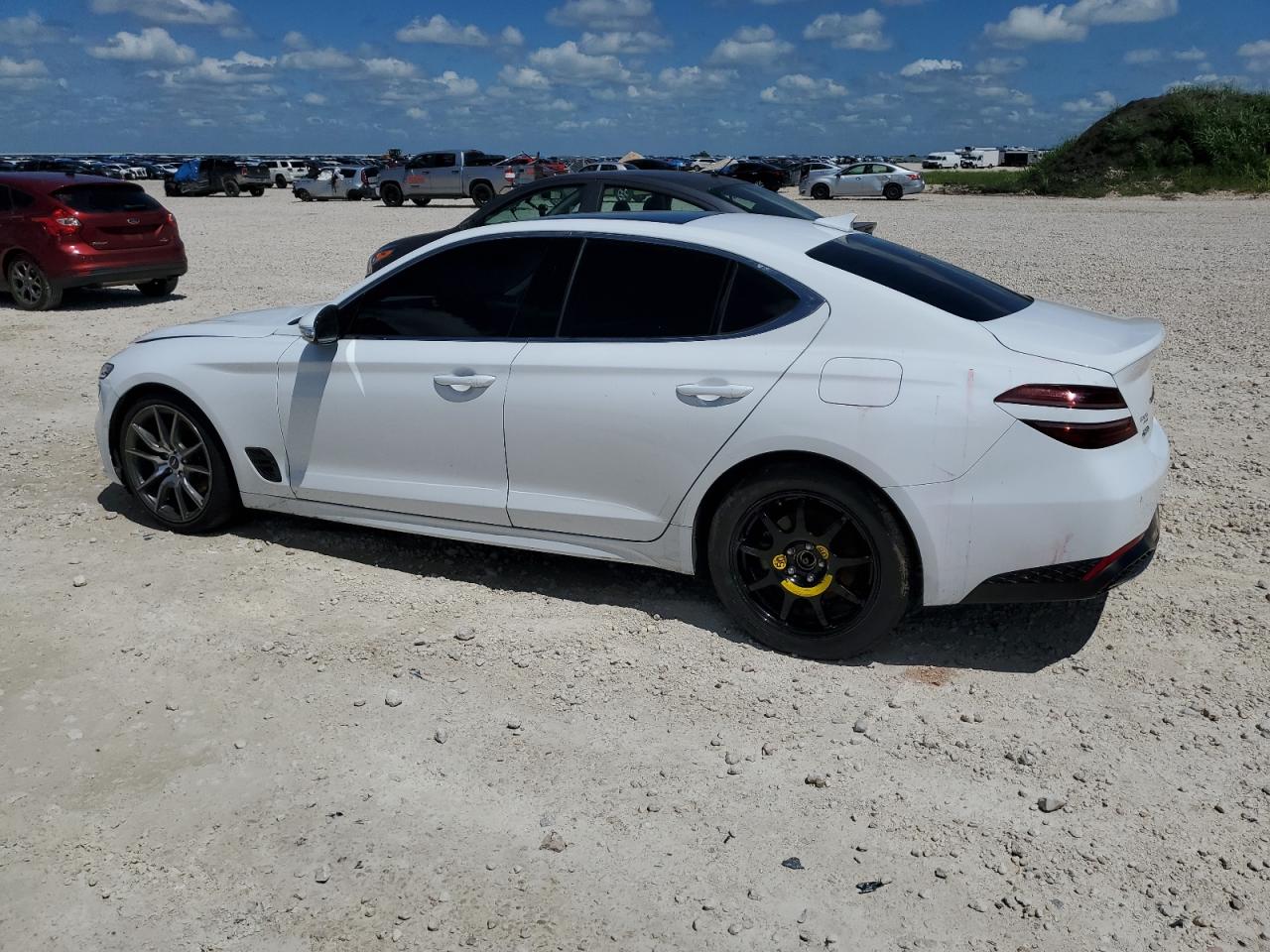 2022 GENESIS G70 BASE VIN:KMTG34TA1NU089273