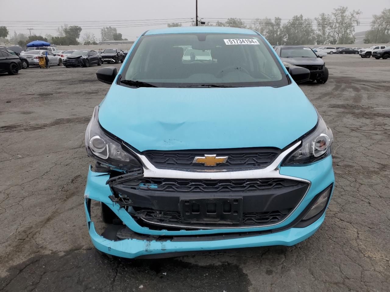 2022 CHEVROLET SPARK LS VIN:KL8CB6SA2NC034004