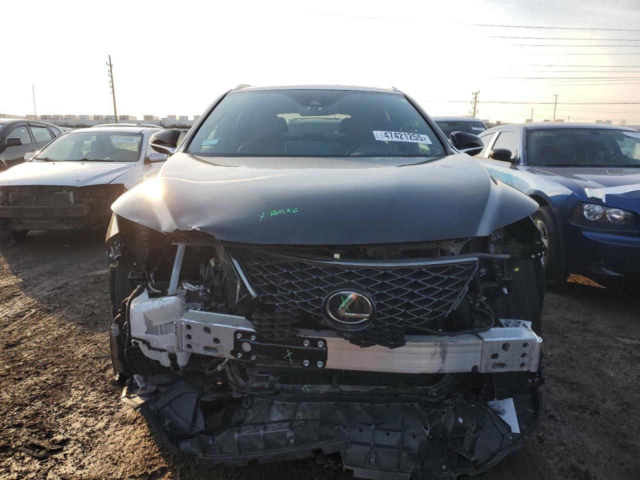 2022 LEXUS RX 350 F SPORT VIN:2T2SZMDA5NC367154