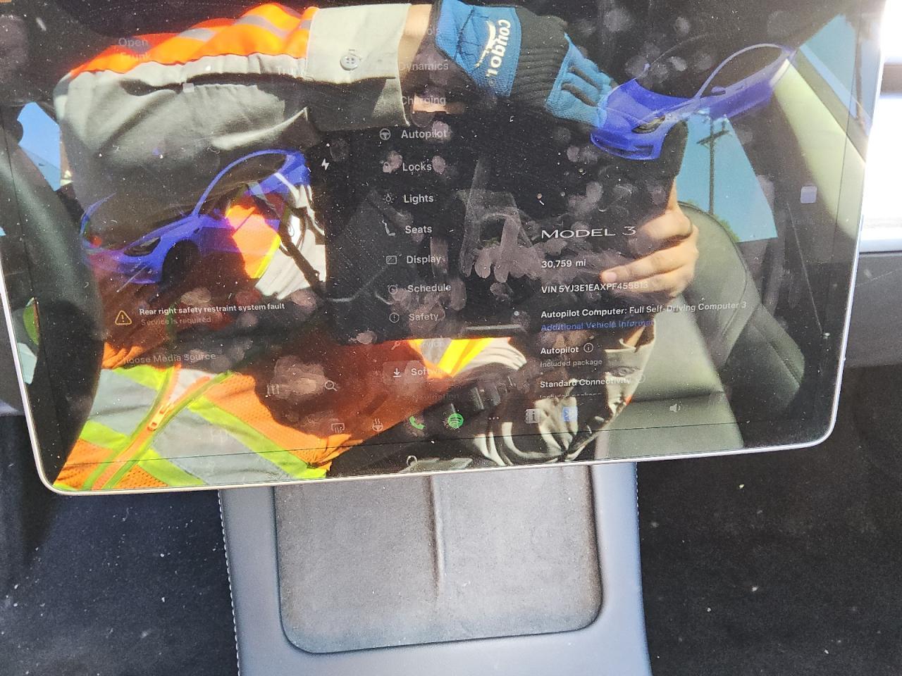 2023 TESLA MODEL 3  VIN:5YJ3E1EAXPF455813