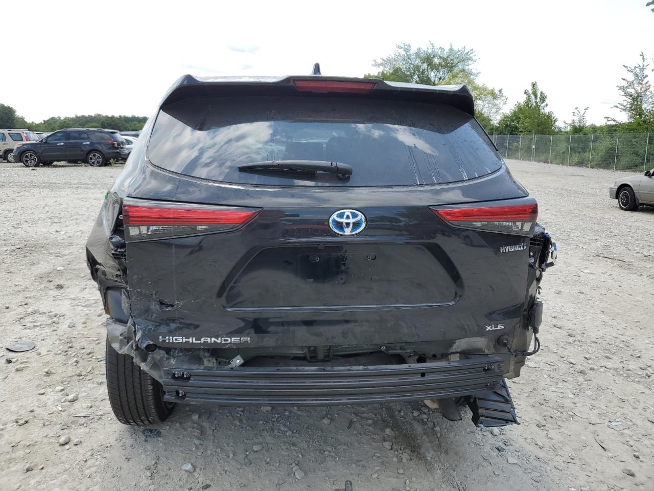 2023 TOYOTA HIGHLANDER HYBRID XLE VIN:5TDKBRCH6PS578958