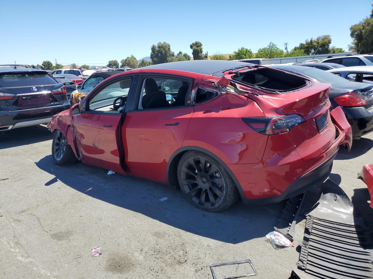 2023 TESLA MODEL Y  VIN:7SAYGDEE4PF755645