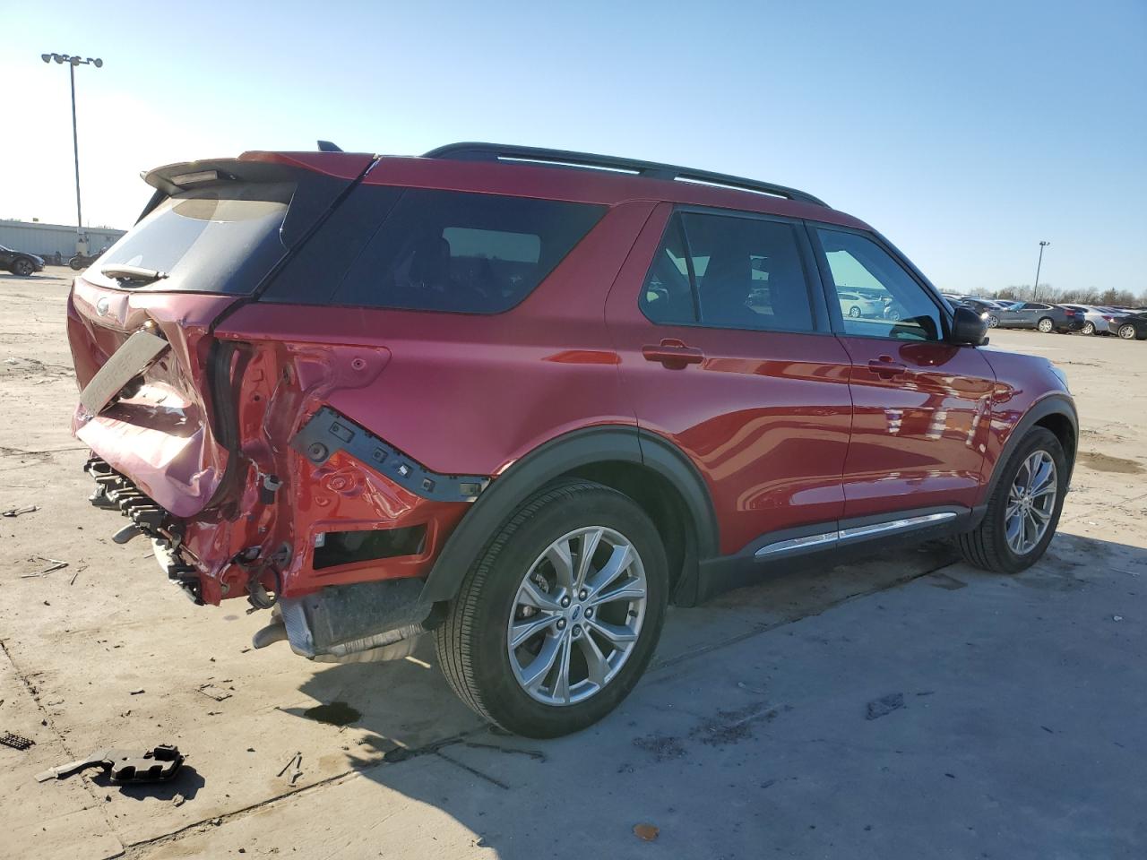2023 FORD EXPLORER XLT VIN:1FMSK7DH6PGA45582