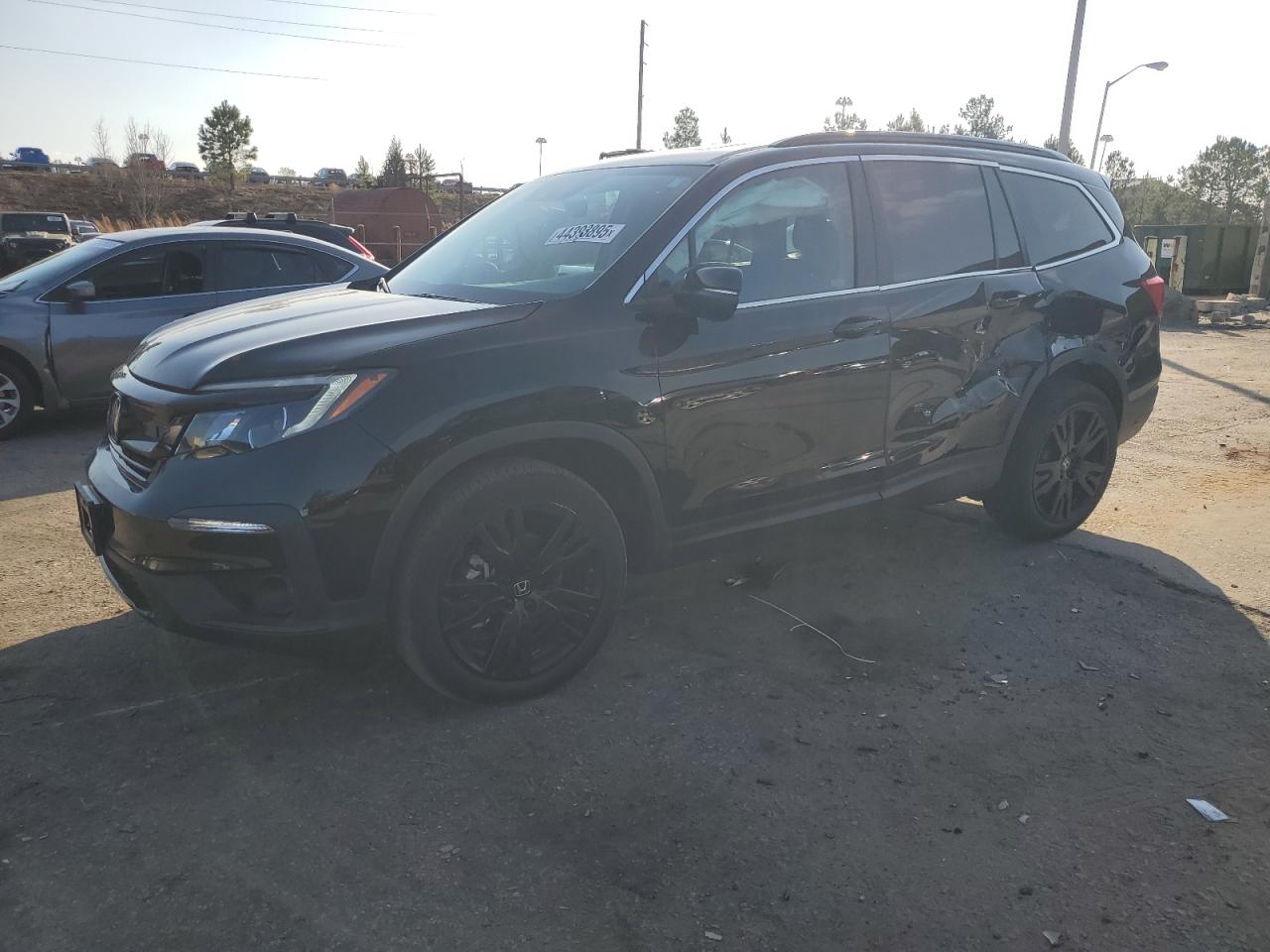 2022 HONDA PILOT SE VIN:5FNYF5H2XNB003145