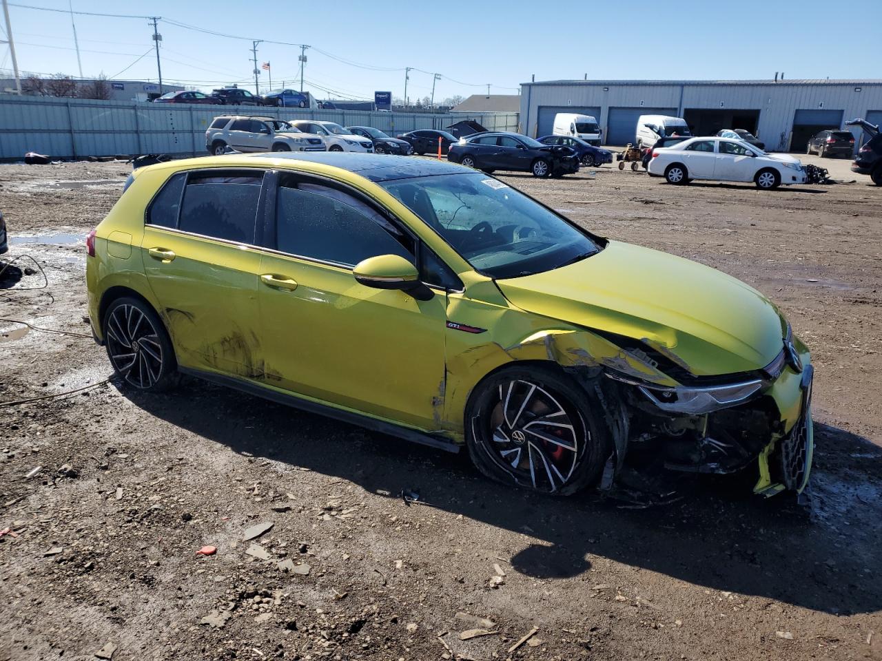 2022 VOLKSWAGEN GTI AUTOBAHN VIN:WVW687CD4NW121337