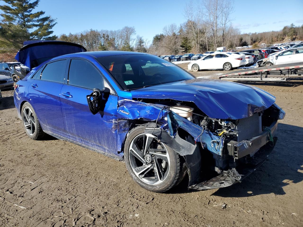 2022 HYUNDAI ELANTRA N LINE VIN:KMHLR4AF5NU369350