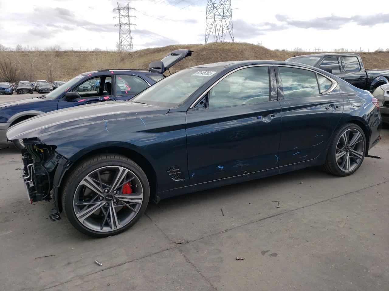 2024 GENESIS G70 BASE VIN:KMTG34SC7RU140896