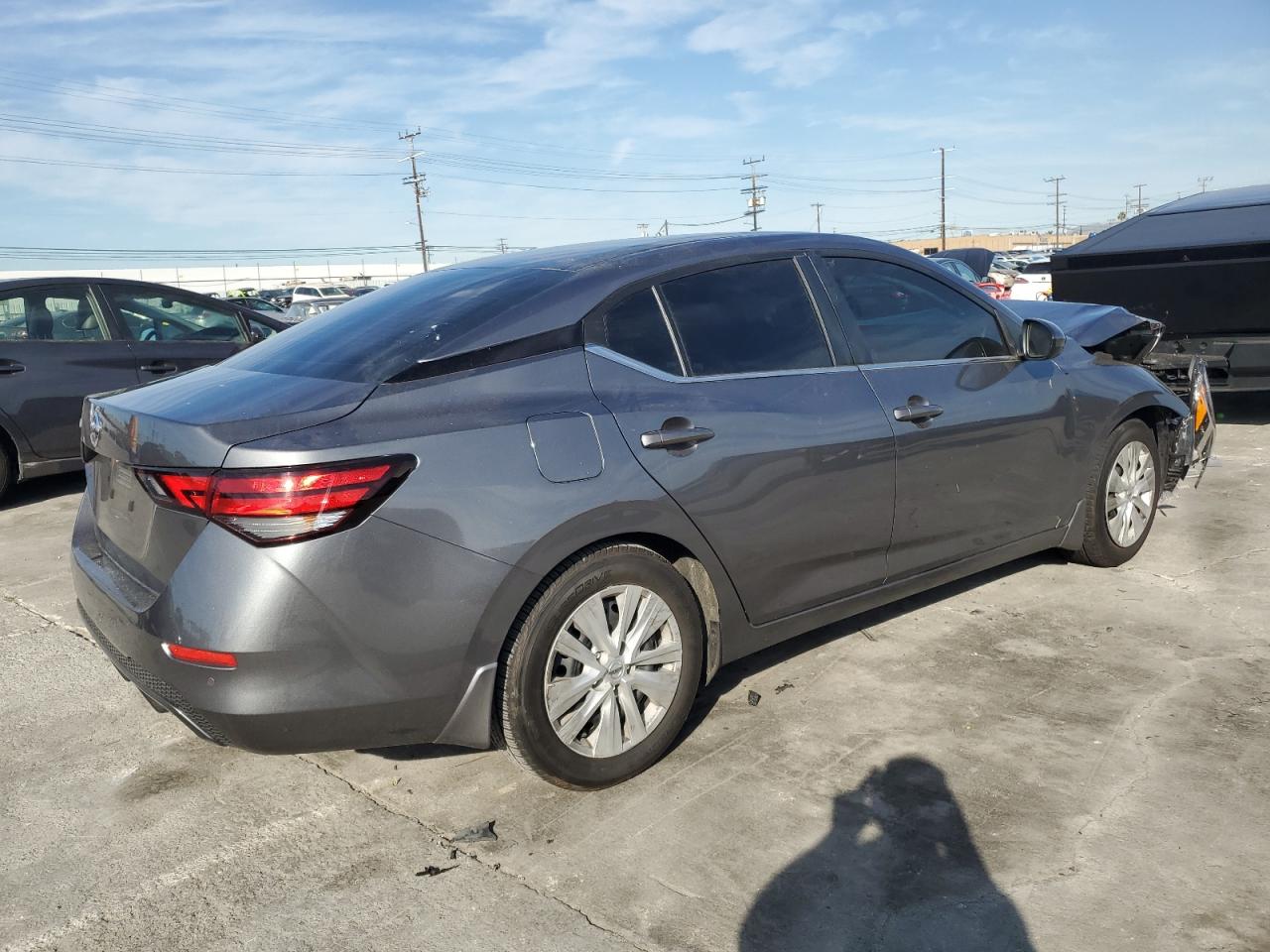 2022 NISSAN SENTRA S VIN:3N1AB8BV7NY284846