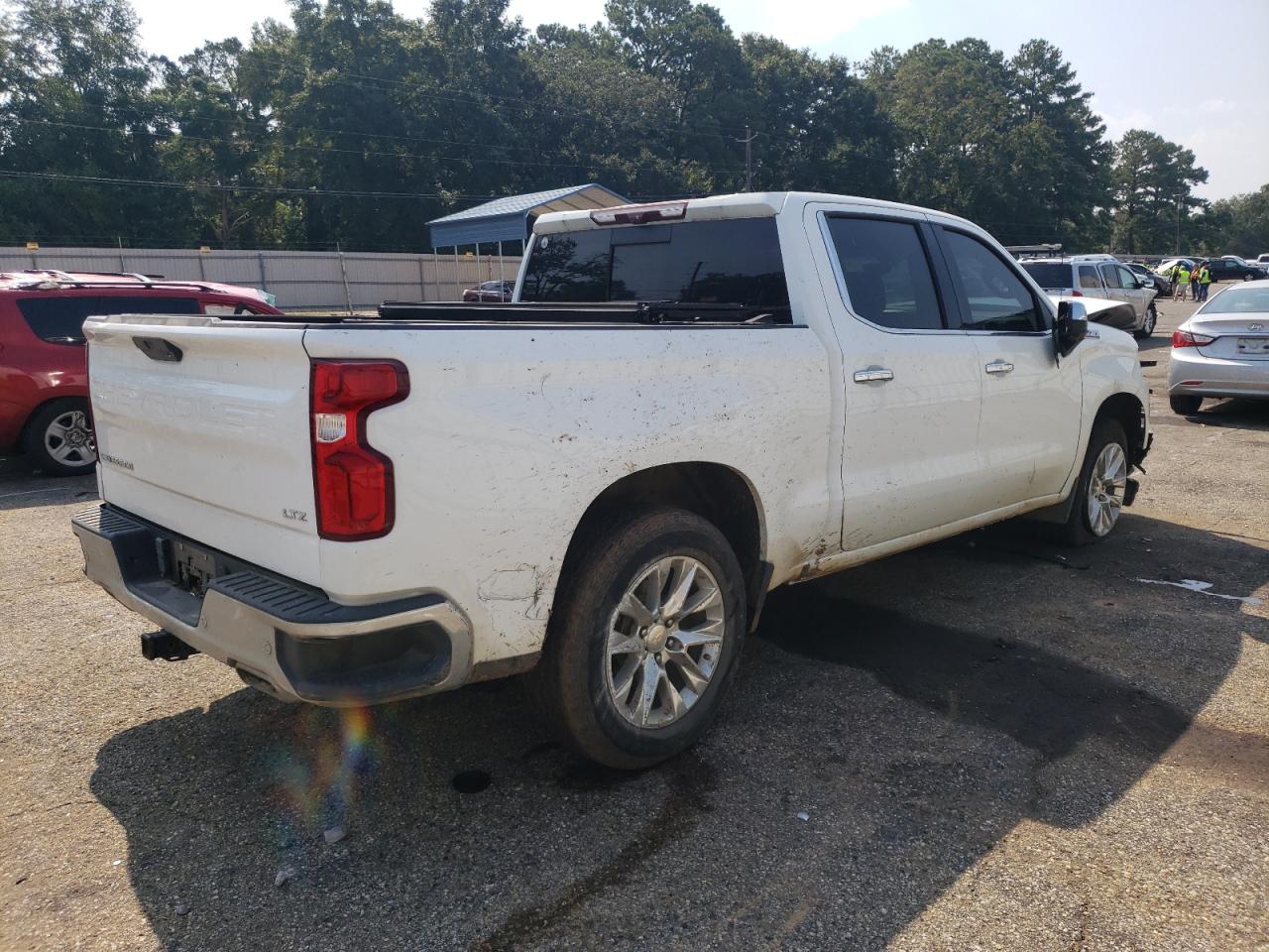 2022 CHEVROLET SILVERADO LTD K1500 LTZ VIN:1GCUYGEDXNZ147198