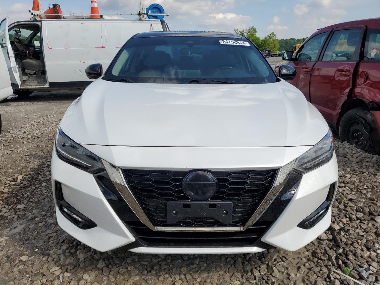 2022 NISSAN SENTRA SR VIN:3N1AB8DV7NY227513