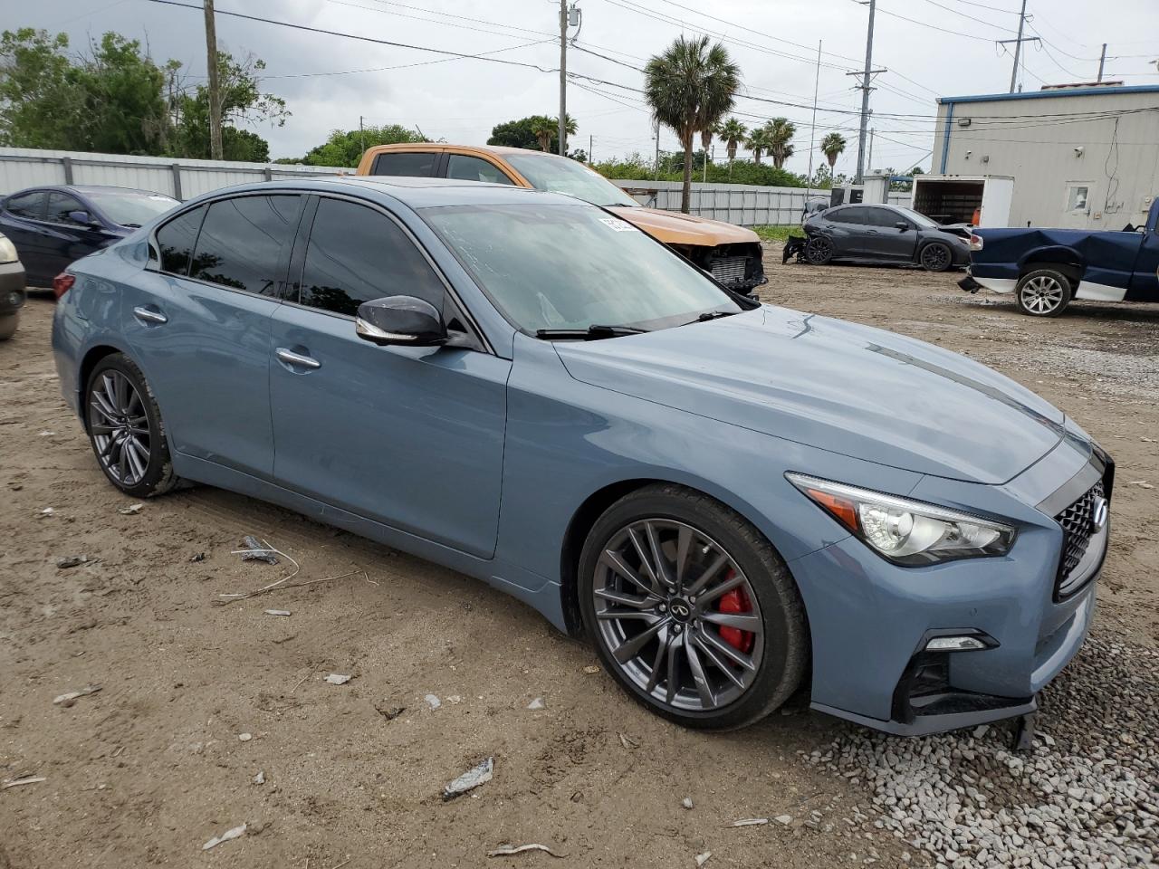 2022 INFINITI Q50 RED SPORT 400 VIN:JN1FV7DP7NM370229