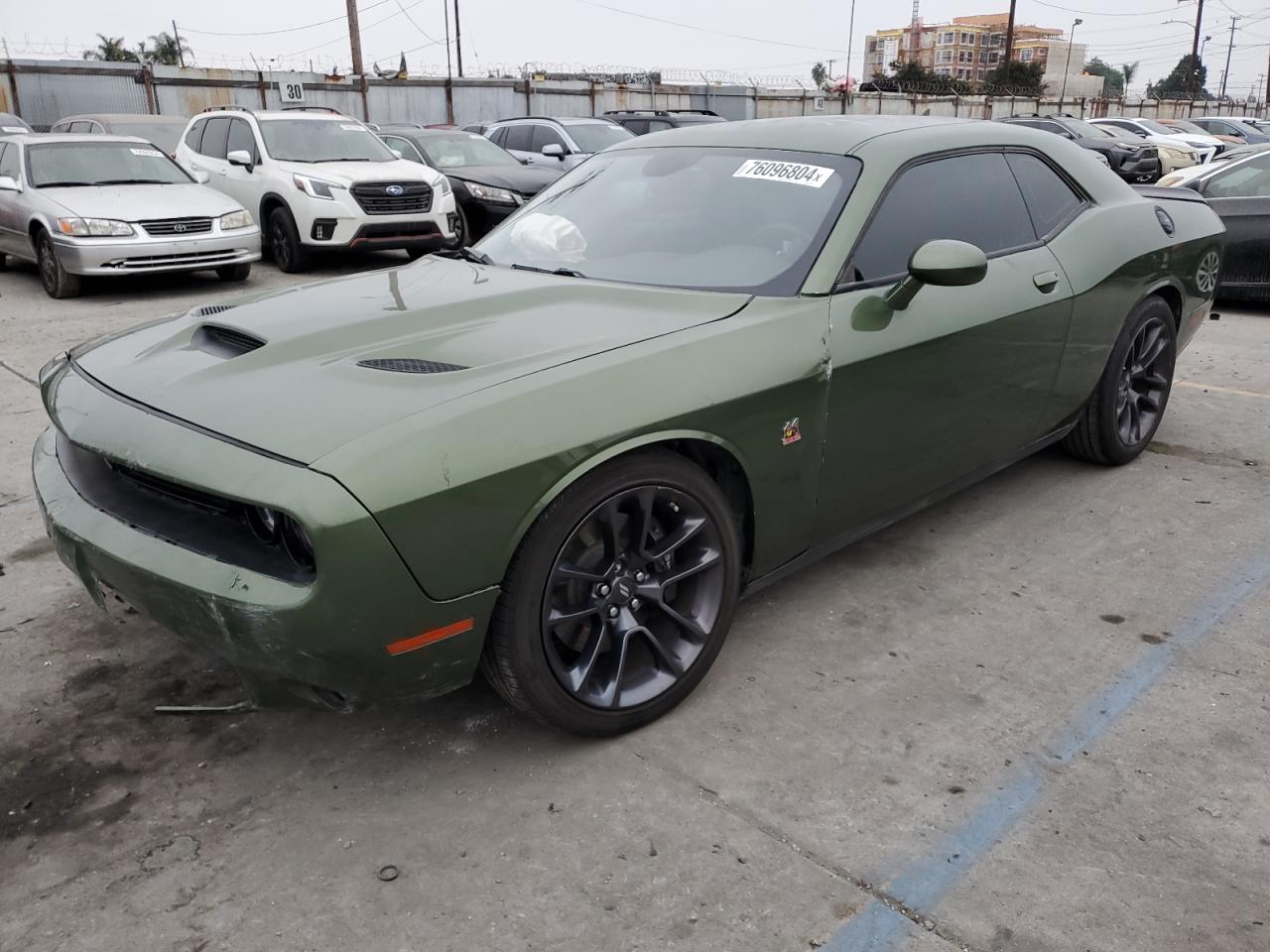 2022 DODGE CHALLENGER R/T SCAT PACK VIN:2C3CDZFJ0NH108874