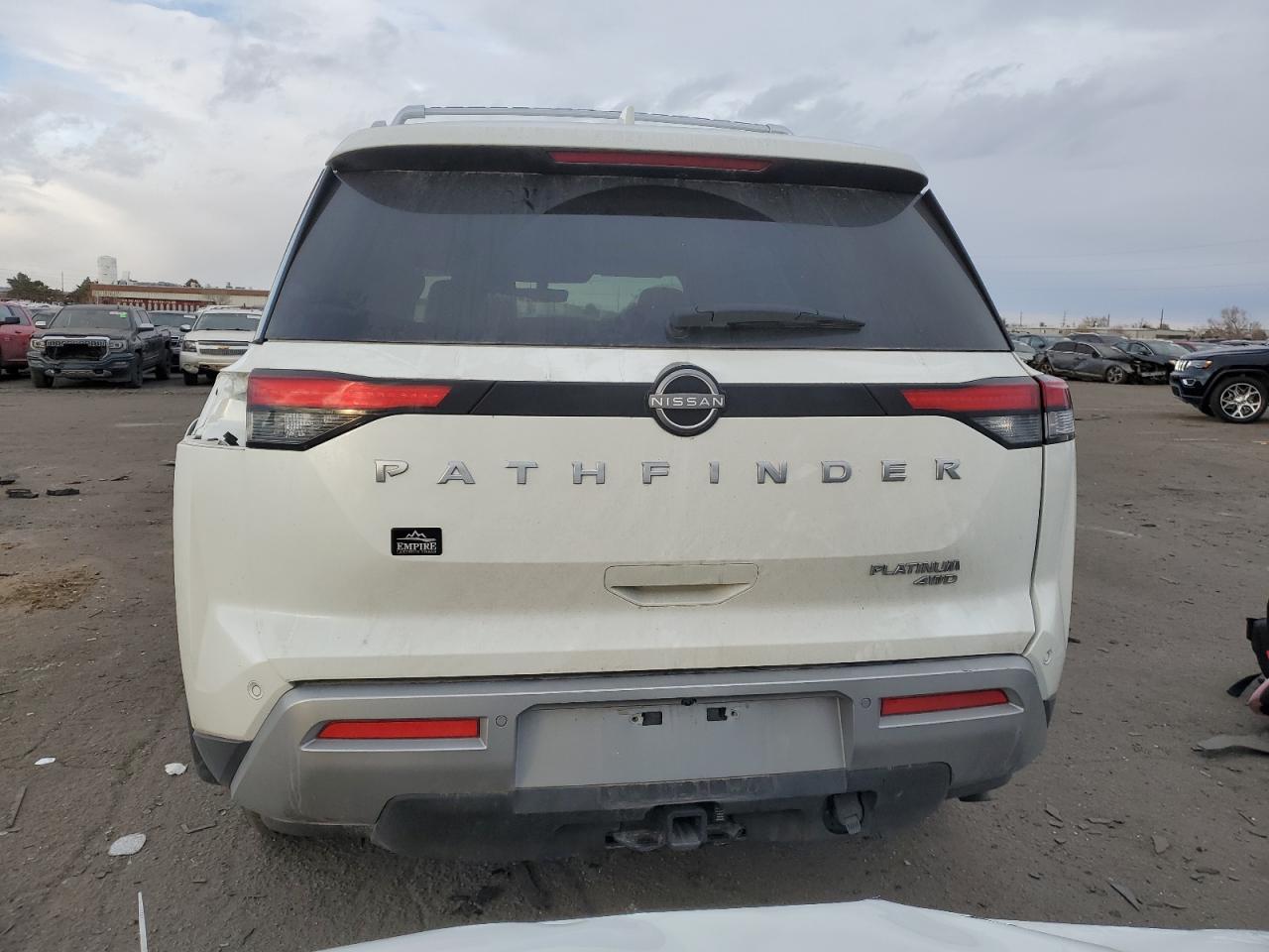 2023 NISSAN PATHFINDER PLATINUM VIN:5N1DR3DK8PC277908