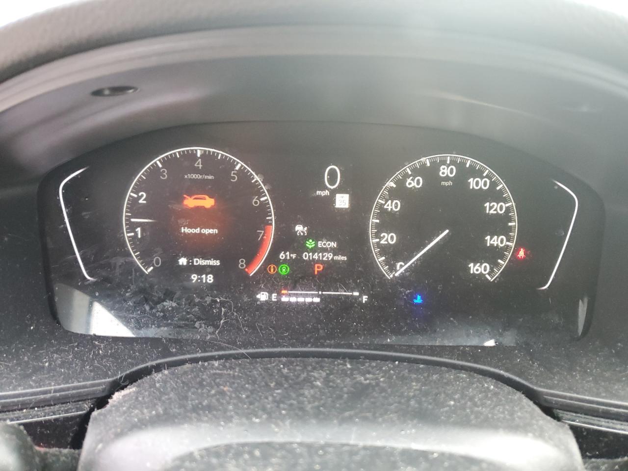 2023 HONDA CIVIC SPORT VIN:2HGFE2F52PH548678