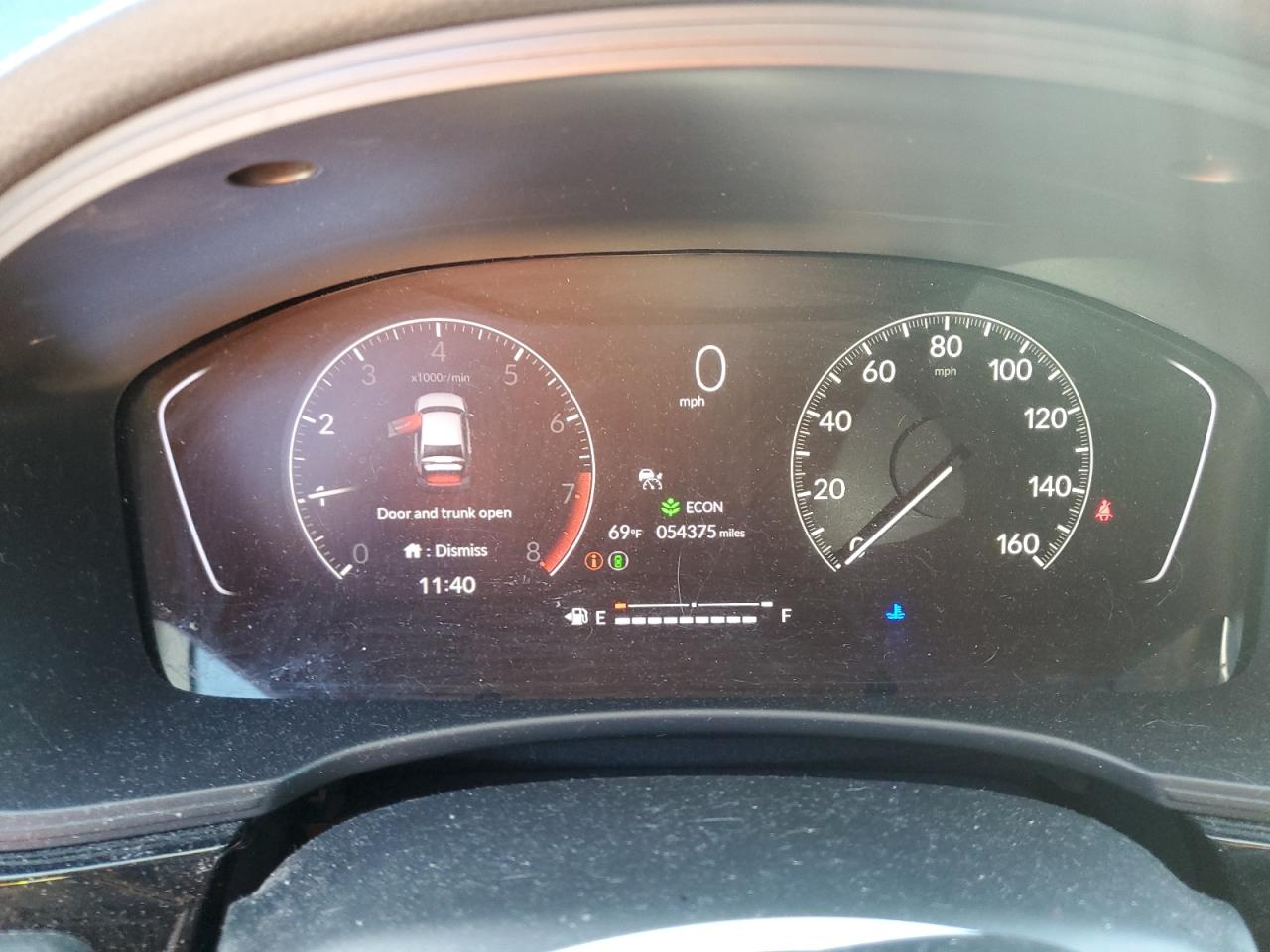 2022 HONDA CIVIC SPORT VIN:2HGFE2F57NH524292