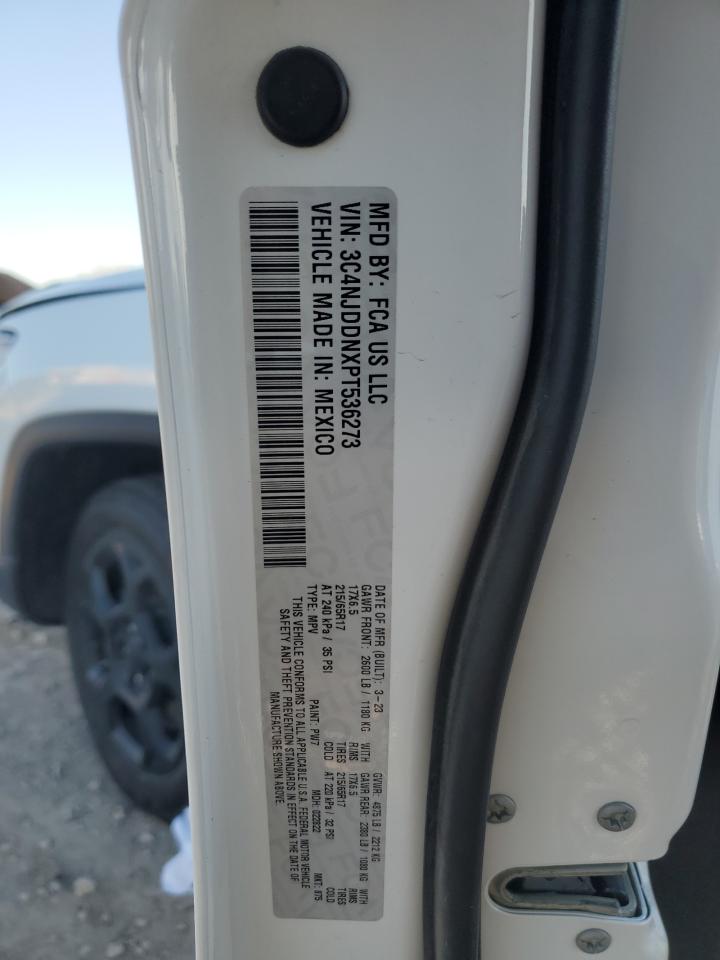 2023 JEEP COMPASS TRAILHAWK VIN:3C4NJDDNXPT536273