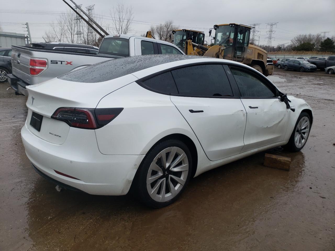 2022 TESLA MODEL 3  VIN:5YJ3E1EB7NF128002