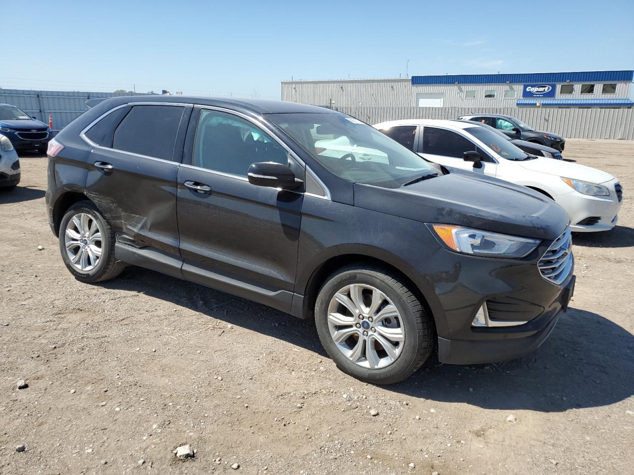 2022 FORD EDGE TITANIUM VIN:2FMPK4K93NBA38030