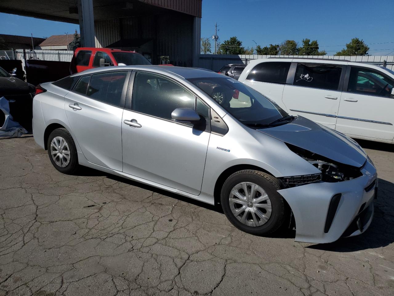 2022 TOYOTA PRIUS NIGHT SHADE VIN:JTDKAMFU8N3160091