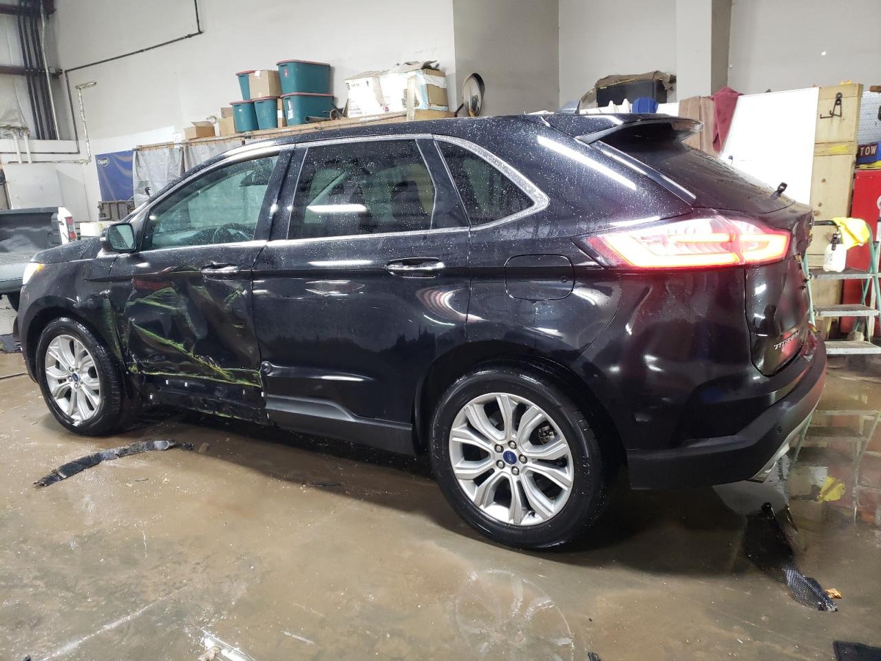 2022 FORD EDGE TITANIUM VIN:2FMPK4K95NBA13890