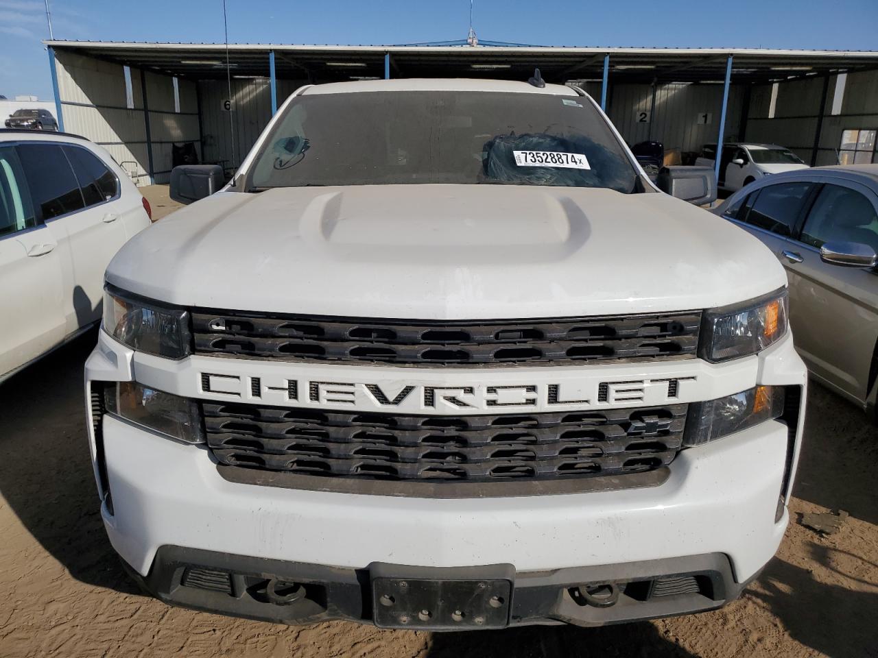 2022 CHEVROLET SILVERADO LTD K1500 CUSTOM VIN:1GCRYBEK8NZ200102
