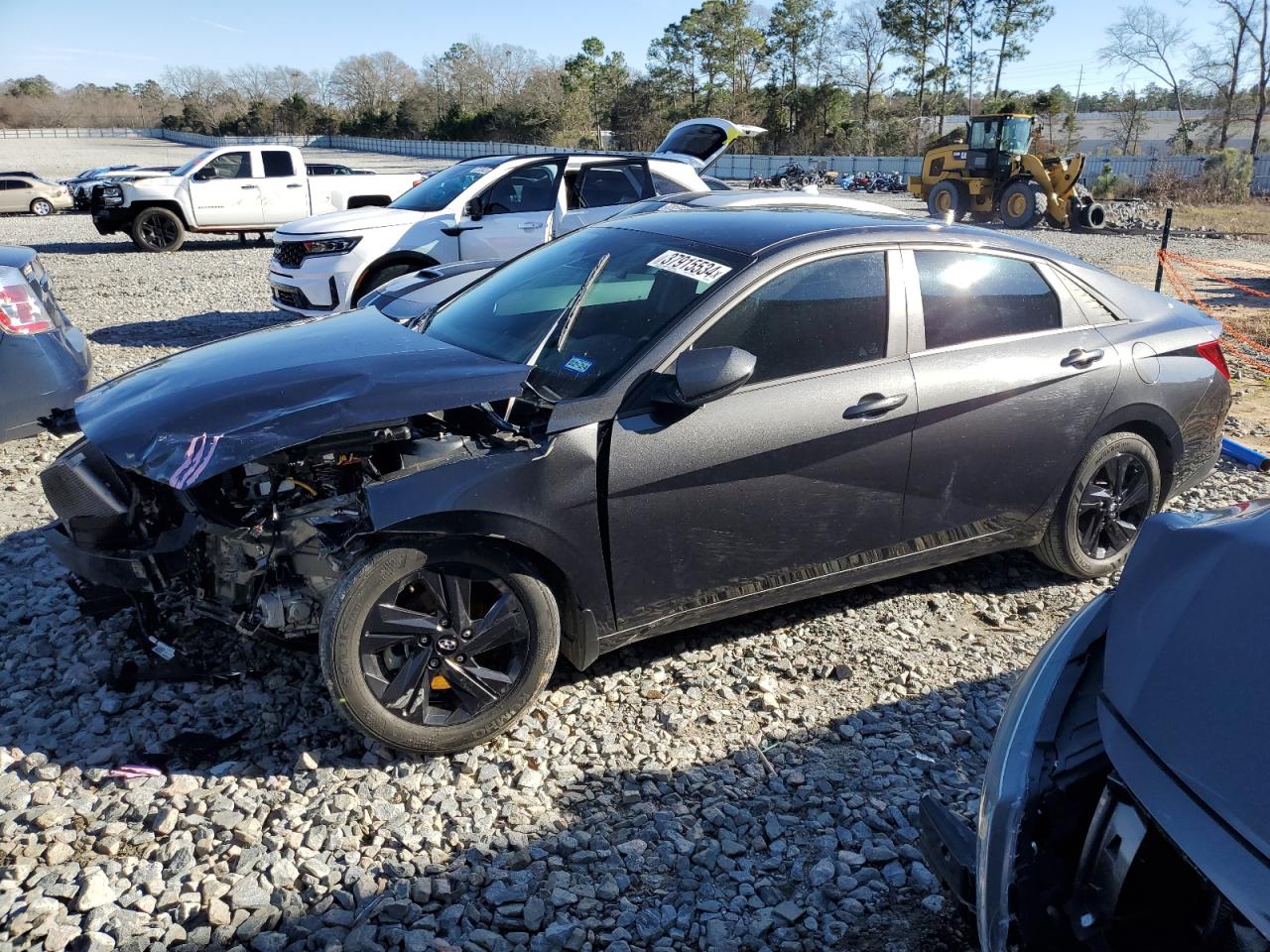 2022 HYUNDAI ELANTRA SEL VIN:5NPLS4AG7NH054903