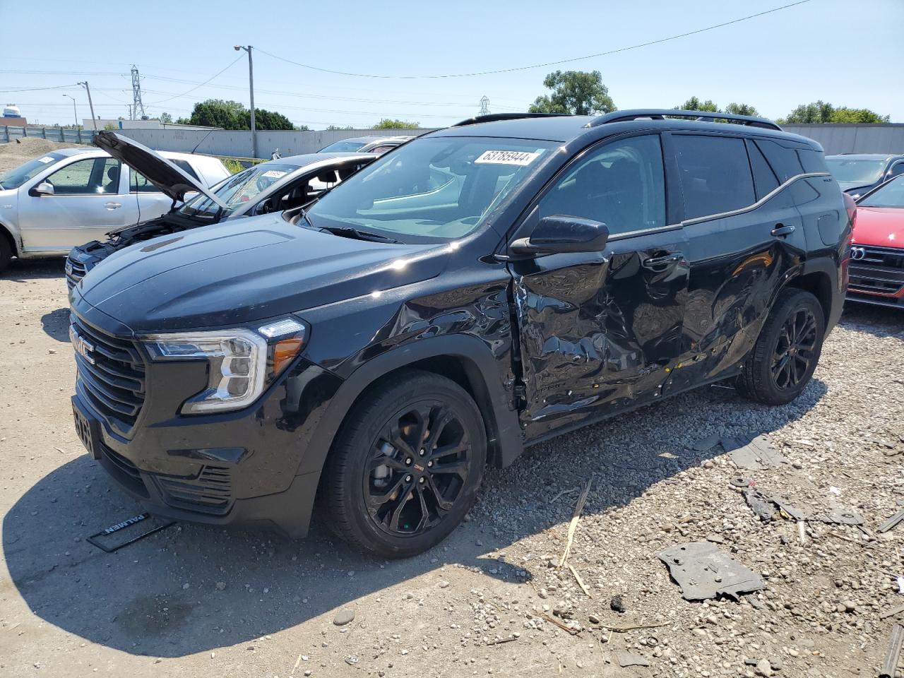 2022 GMC TERRAIN SLE VIN:3GKALTEV7NL250724