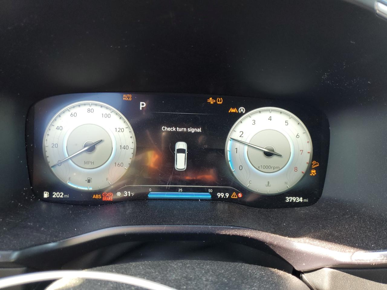 2022 HYUNDAI SANTA FE SEL VIN:5NMS6DAJ3NH480290