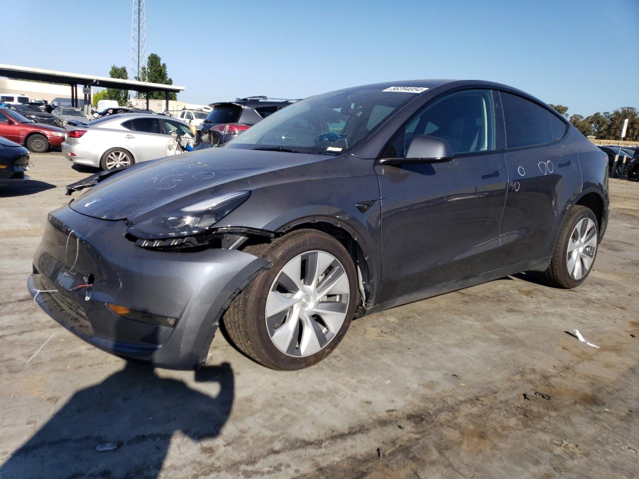 2023 TESLA MODEL Y  VIN:7SAYGDEE5PF935653