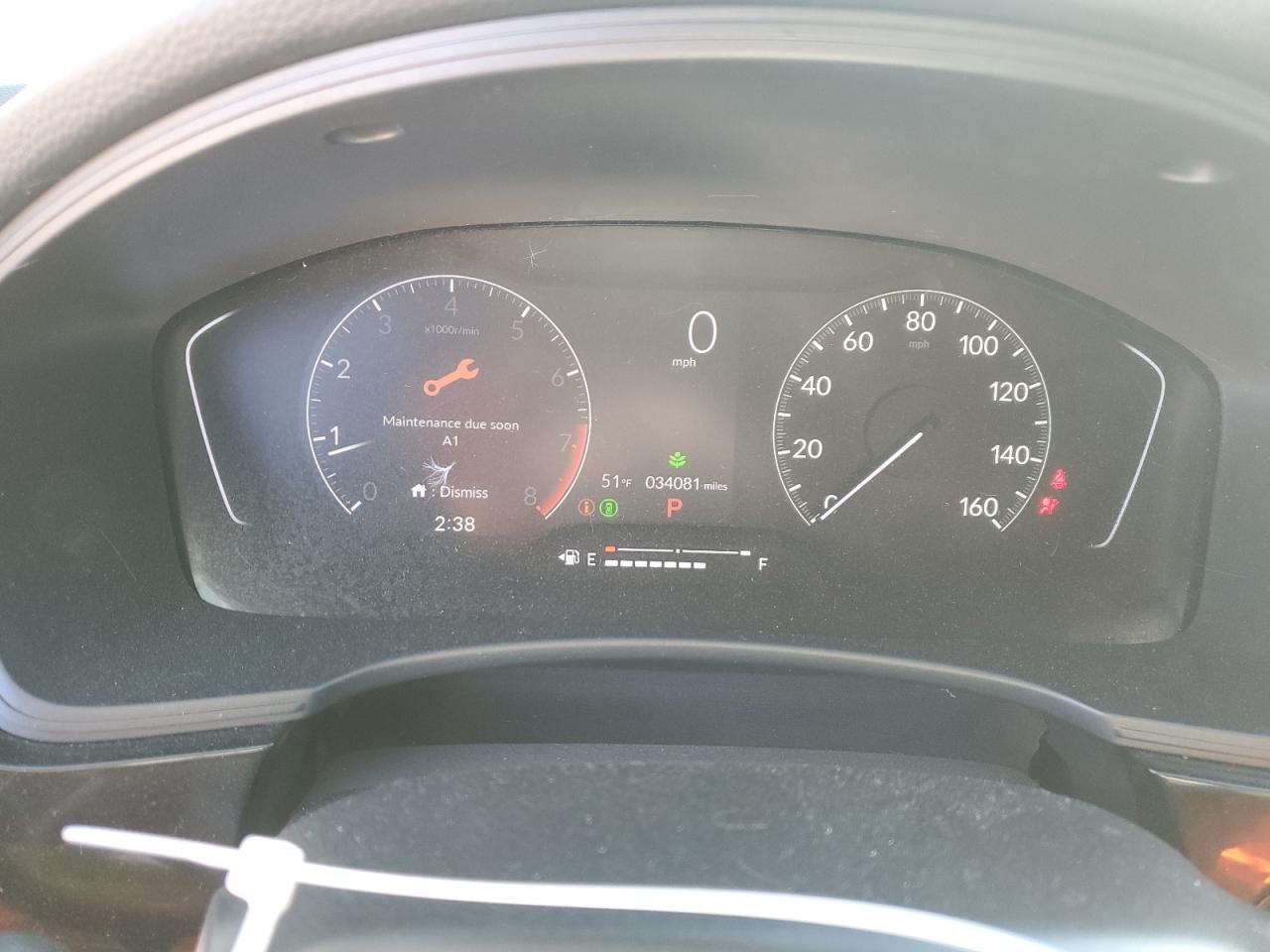 2022 HONDA CIVIC LX VIN:2HGFE2F23NH563998