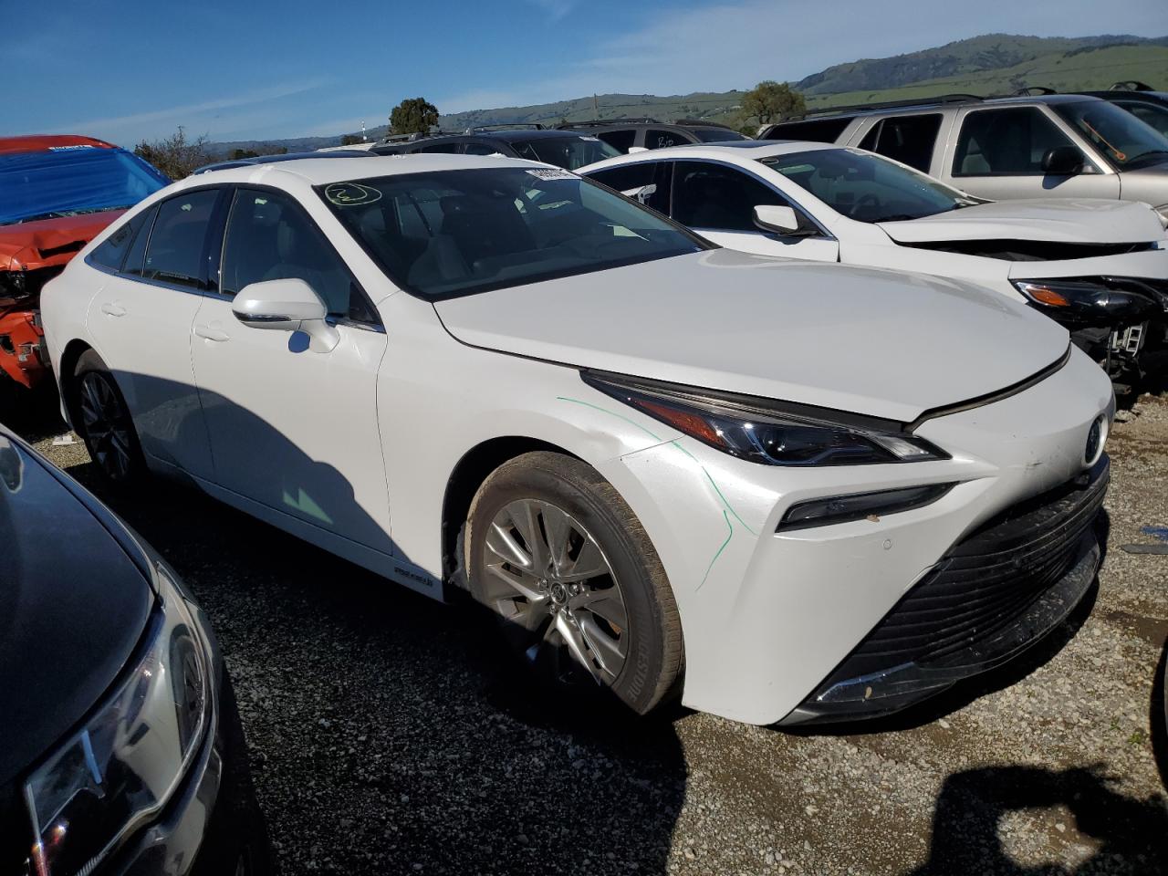 2022 TOYOTA MIRAI LE VIN:JTDAAAAA4NA006951