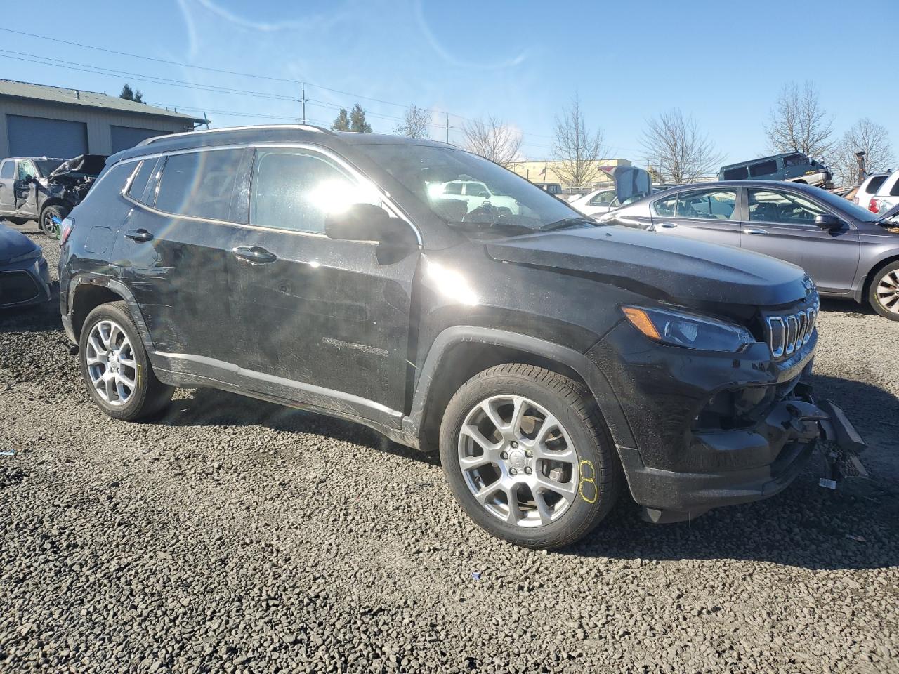 2022 JEEP COMPASS LATITUDE LUX VIN:3C4NJDFB8NT165002