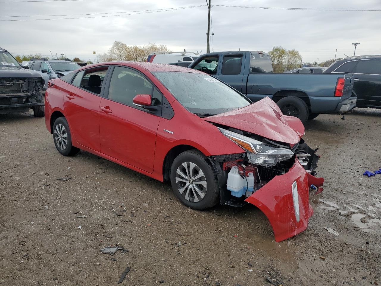 2022 TOYOTA PRIUS LE VIN:JTDL9MFU8N3034097