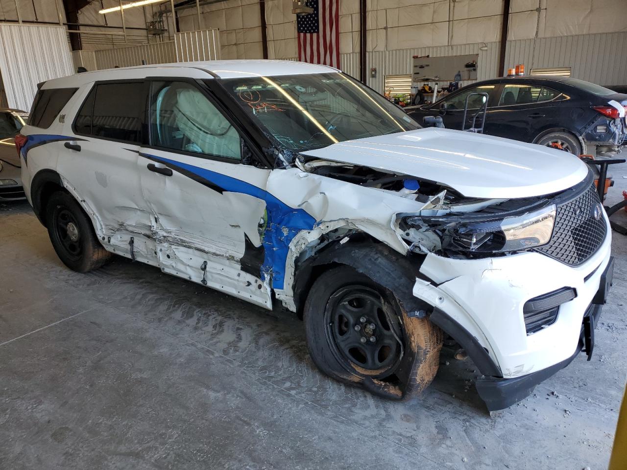 2022 FORD EXPLORER POLICE INTERCEPTOR VIN:1FM5K8AB9NGA29621