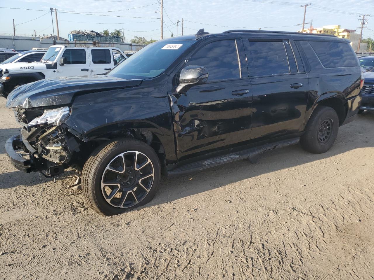 2022 CHEVROLET SUBURBAN C1500 RST VIN:1GNSCEKD8NR205606