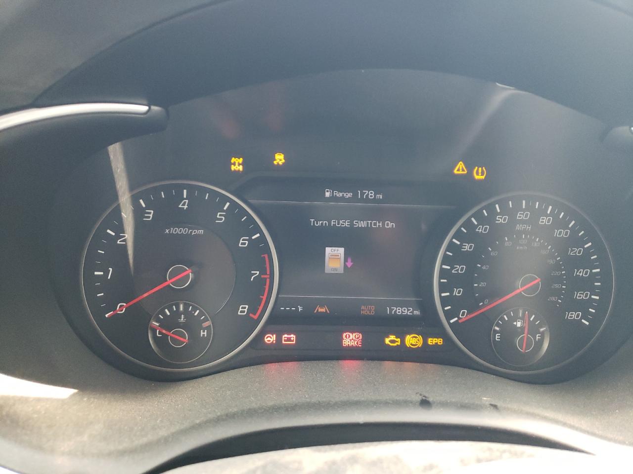 2022 KIA STINGER GT2 VIN:KNAE55LC6N6105329