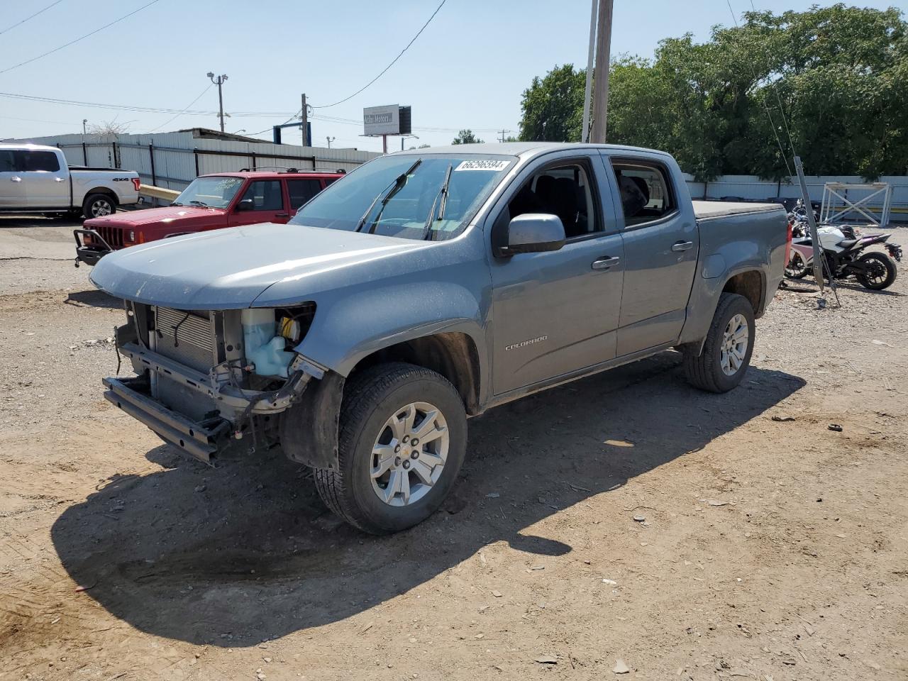 2022 CHEVROLET COLORADO LT VIN:1GCGSCEA5N1306611