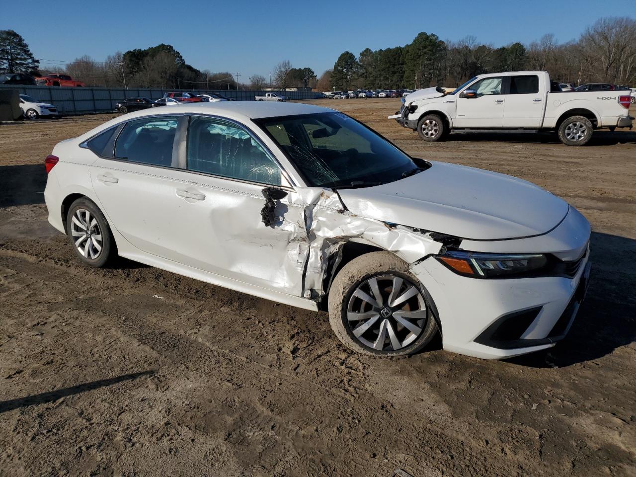 2022 HONDA CIVIC LX VIN:2HGFE2F2XNH505385