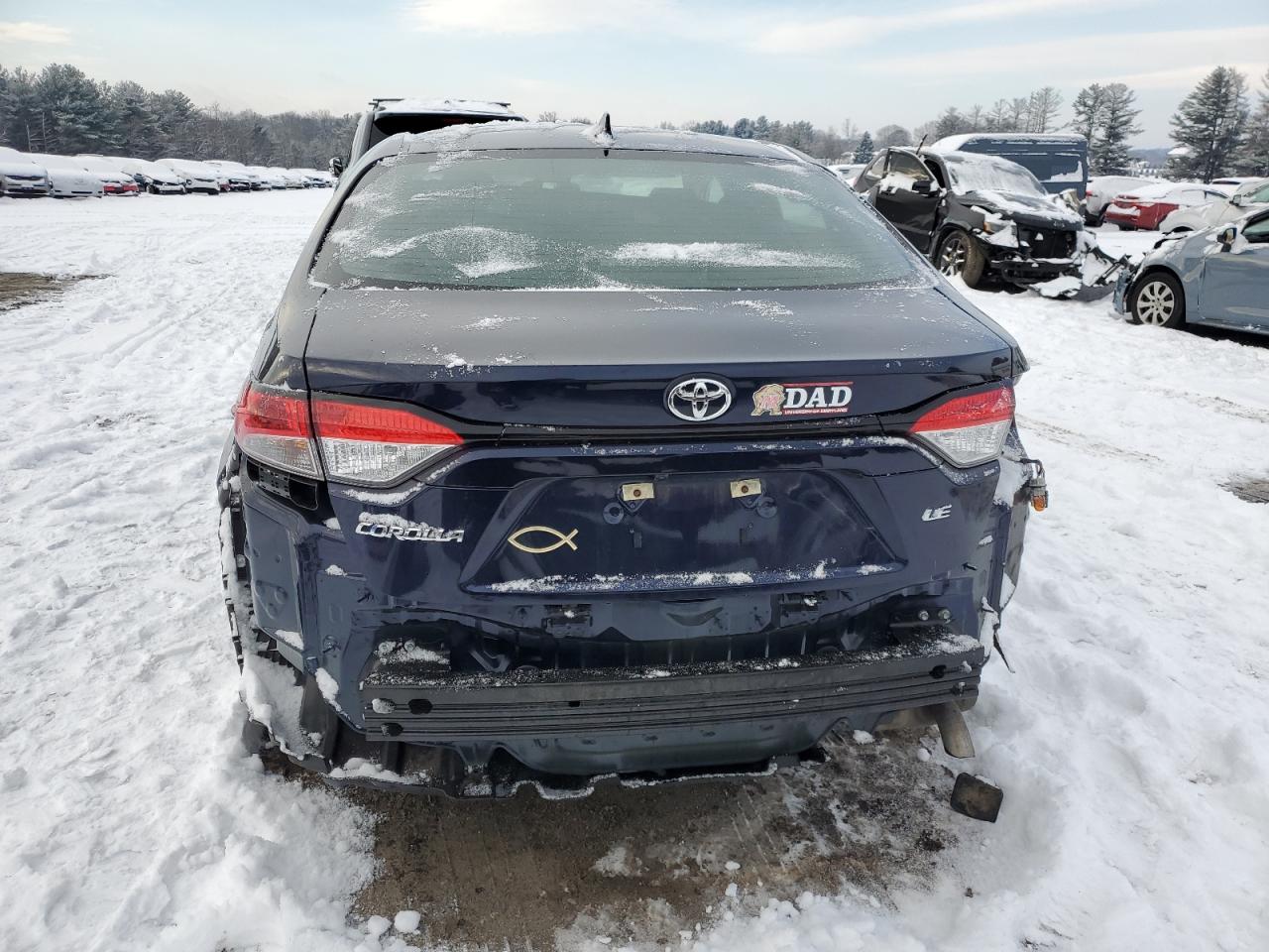 2022 TOYOTA COROLLA LE VIN:5YFEPMAE1NP371507